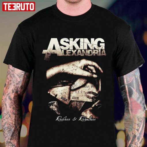 Reckless & Relentless Asking Alexandria Rock Band Music Tee Shirt