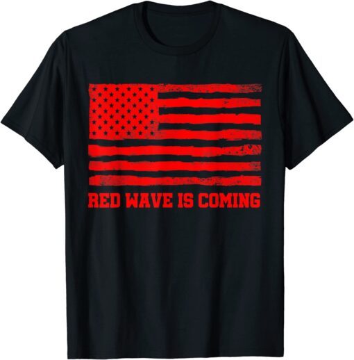 Red Wave is Coming Tee Shirt