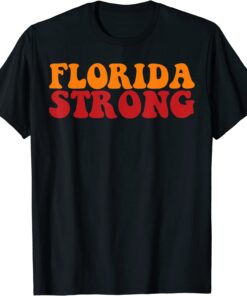 Retro Groovy Florida Strong Tee Shirt