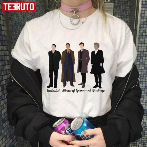 Reward David Tennant Doctor Who Fanart Tee shirt