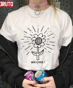 Rex Orange County Merch Who Cares Disco Flower Tee shirt