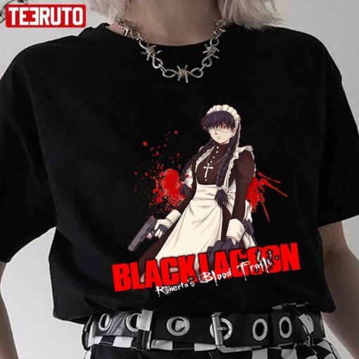 Roberta’s Blood Trail Black Lagoon Anime Tee Shirt