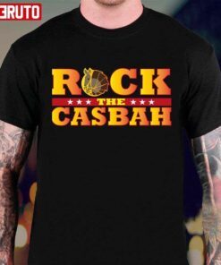 Rock The Casbah Guitar Mick Jones Retro Wave Tee shirt