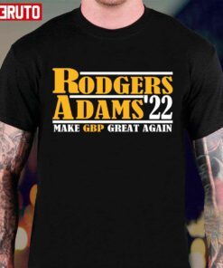 Rodgers Adams ’22 Make Gbp Great Again Tee shirt