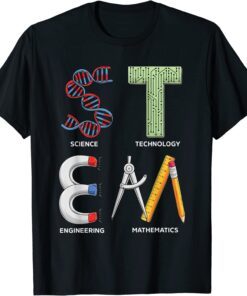 STEM Science Technology Engineering Math Teacher Student Tee Shirt