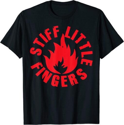 STIFF LITTLE FINGERs BAND LOGO Tee Shirt