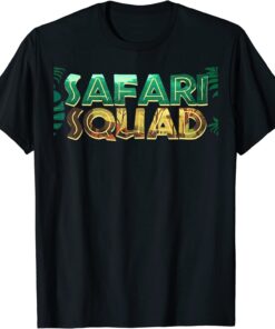 Safari Squad Jungle Zoo African Animal Lover Family Matching T-Shirt