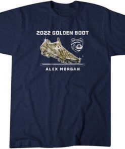 San Diego Wave FC: Alex Morgan Golden Boot Tee Shirt