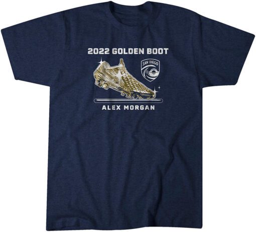 San Diego Wave FC: Alex Morgan Golden Boot Tee Shirt