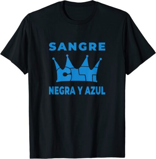 Sangre Negra y Azul Charlotte Soccer FC Tee Shirt