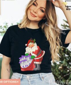 Santa Aesthetic Nurse Christmas T-Shirt