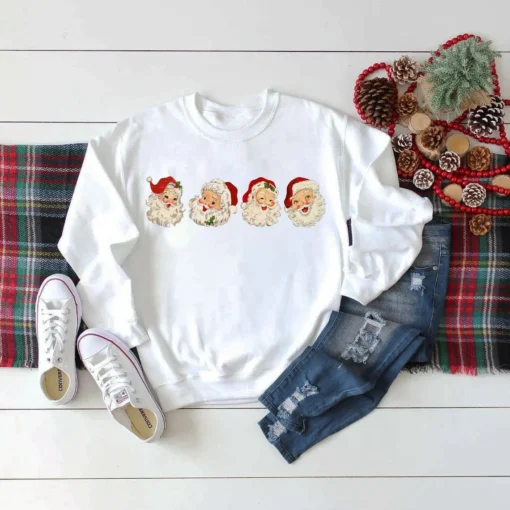 Santa Claus Christmas Tee Shirt