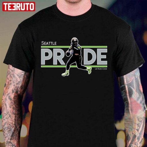 Seattle Pride Let Russ Cook Design Graphic T-shirt