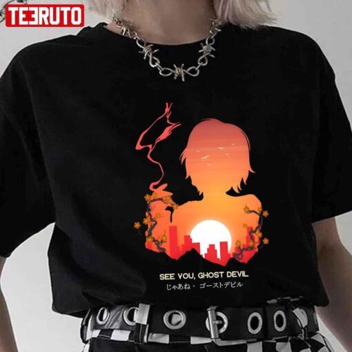 See You Ghost Devil Chainsaw Man Tee Shirt