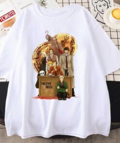 Series Silent Hill Game Characters Art Tee shirt