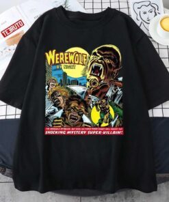 Shocking Mystery Werewolf By Night Tee shirt