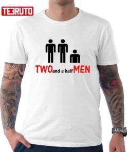 Simple Art Two And A Half Men Tee Shirt