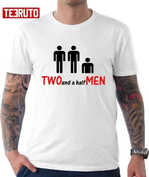 Simple Art Two And A Half Men Tee Shirt