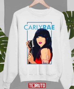 Singer Carly Rae Jepsen Beautiful Art Tee Shirt