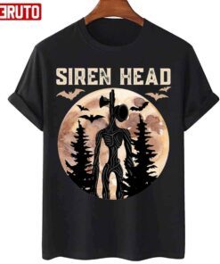 Siren Head Halloween Tee Shirt