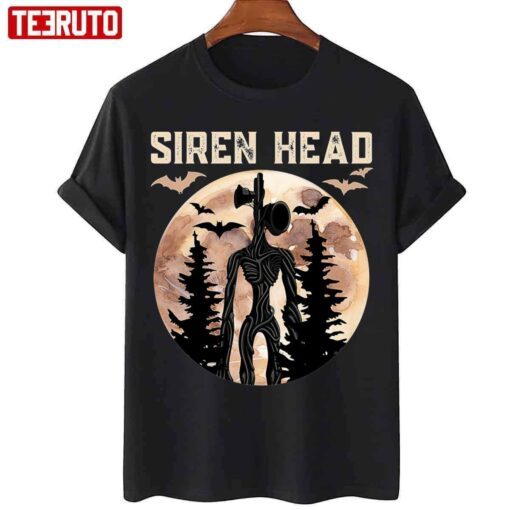 Siren Head Halloween Tee Shirt