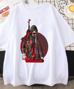 Sks Killer Pubg Mobile Tee Shirt