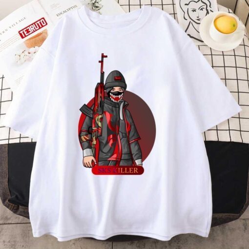 Sks Killer Pubg Mobile Tee Shirt