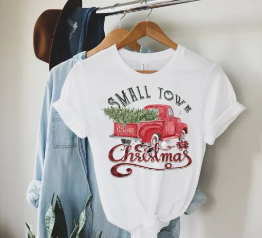 Small Town Christmas Tee Shirt