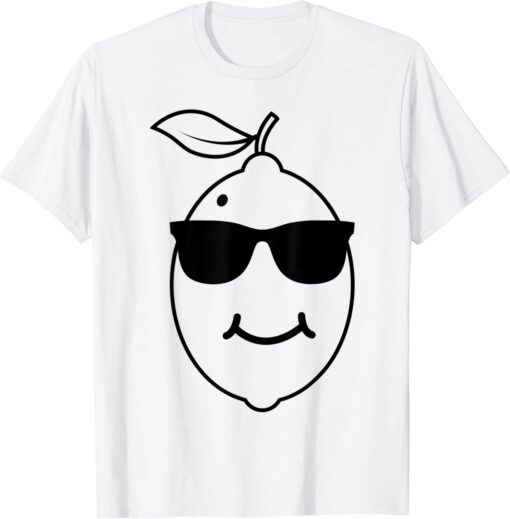 Smiling Lemon with Sunglasses Tee Shirt