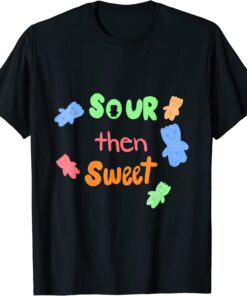 Sour Then Sweet Sour Candy Patch Tee Shirt