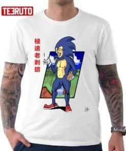 Speedy Hedgehog Man Tee shirt