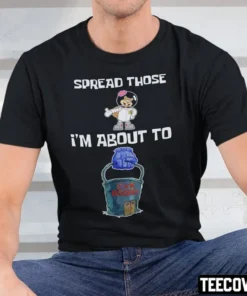 Spread Those I’m About To Cum Buckets Sandy Cheeks SpongeBob SquarePants Tee Shirt