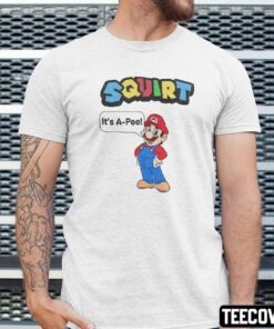 Squirt It’s A Pee Mario Tee Shirt