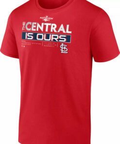 St. Louis Cardinals 2022 Division Champions Tee Shirt