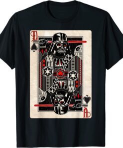 Star Wars Darth Vader King of Spades Playing Card Tee Shirt