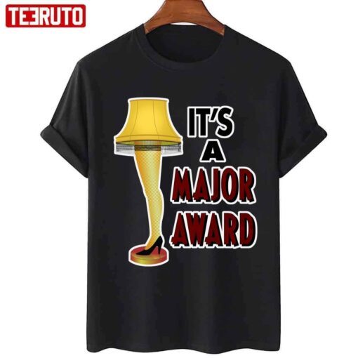 Story Leg Lamp It’s A Major Award A Christmas Story Design Tee Shirt