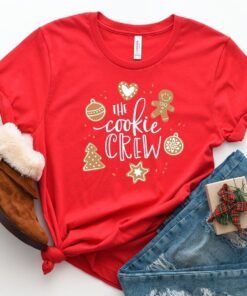 The Cookie Crew ,Christmas Cookie Crew Tee Shirt