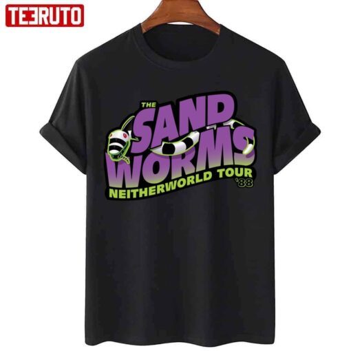 The Sand Worms Neitherworld Tour ’88 The Beetlejuice Movie Tee Shirt