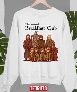 The Second Breakfast Club The Lord Of Rings The Hobbit T-Shirt