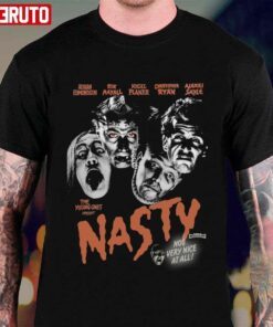 The Young Ones Nasty Horror Design Tee shirt