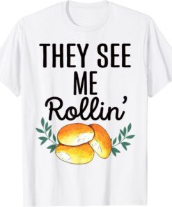 They See Me Rollin' Matching Family Happy Thanksgiving Tee Shirt