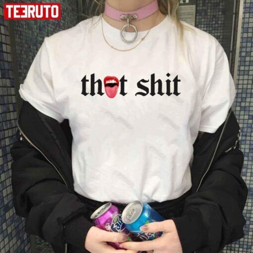 Thot Shit Megan Thee Stallion Typo T-shirt