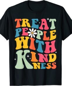 Treat People With Kindness Retro TPWK Inspirational Letter Tee Shirt