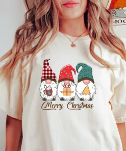 Trendy Christmas Gnomes T-Shirt