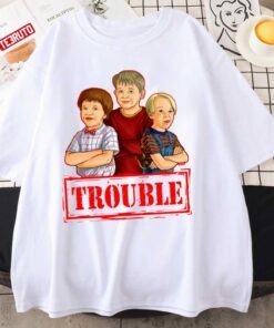 Trouble Makers Dennis the Menace Cartoon Art Tee shirt