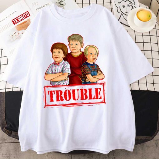 Trouble Makers Dennis the Menace Cartoon Art Tee shirt