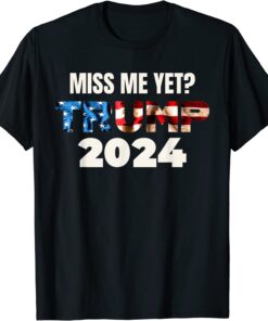 Trump 2024 American Flag Donald Trump 4th of July The Return Tee Shirt