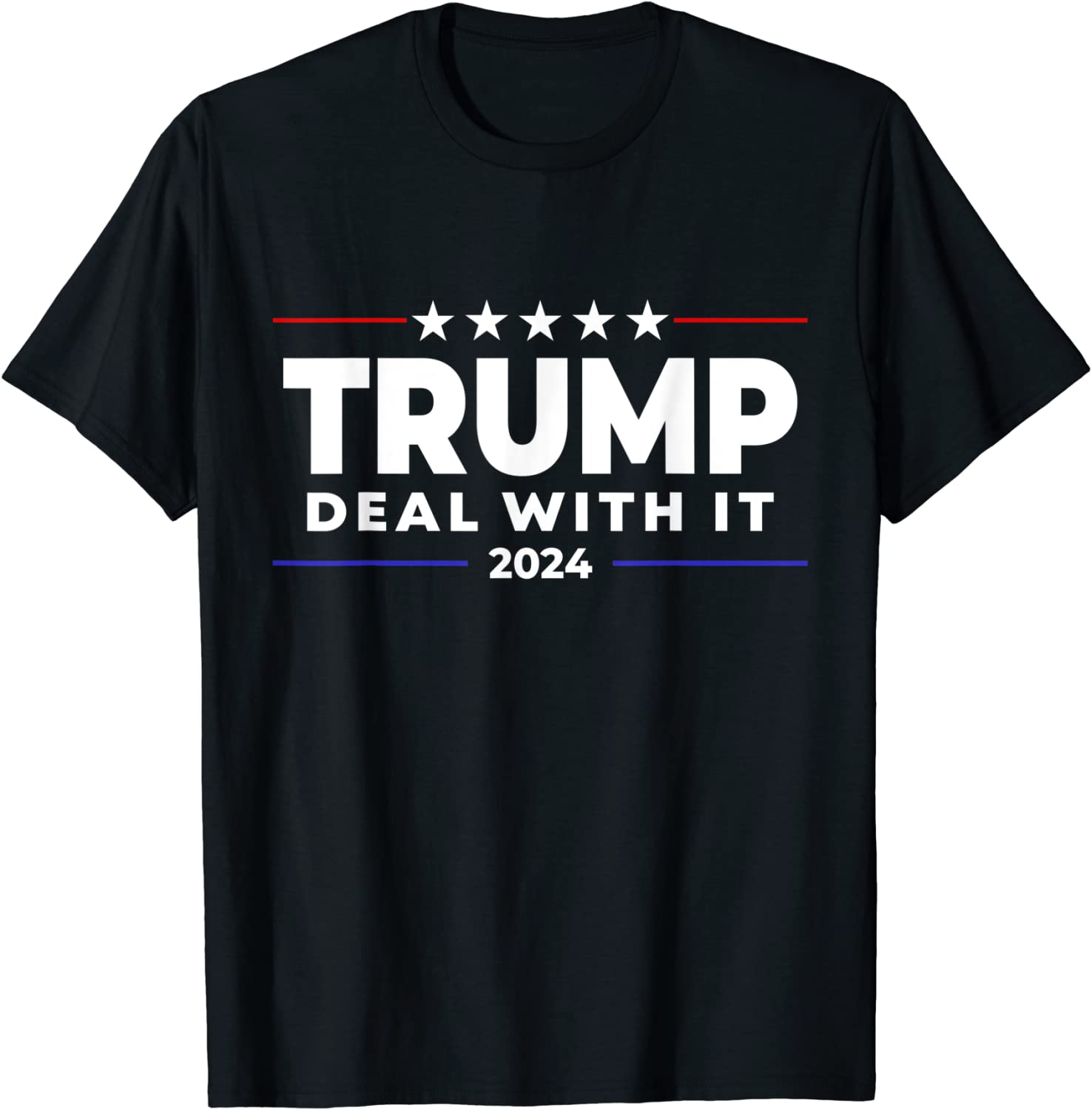 Trump 2024 Campaign Deal With It Tee Shirt ShirtElephant Office
