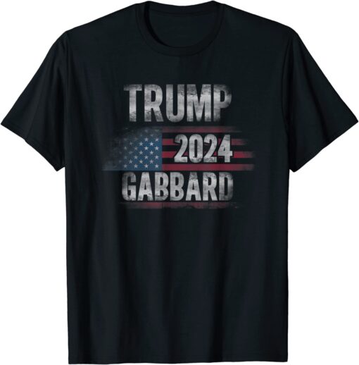 Trump Gabbard 2024 Vintage Trump Gabbard 2024 Tee Shirt