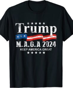 Trump MAGA 2024 Keep America Great Tee Shirt